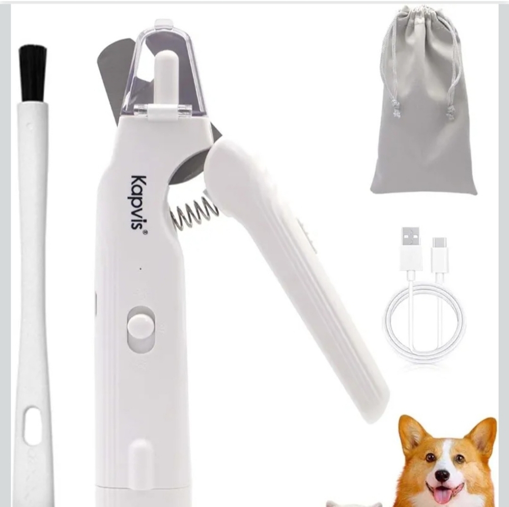 White Dog Nail Grinder